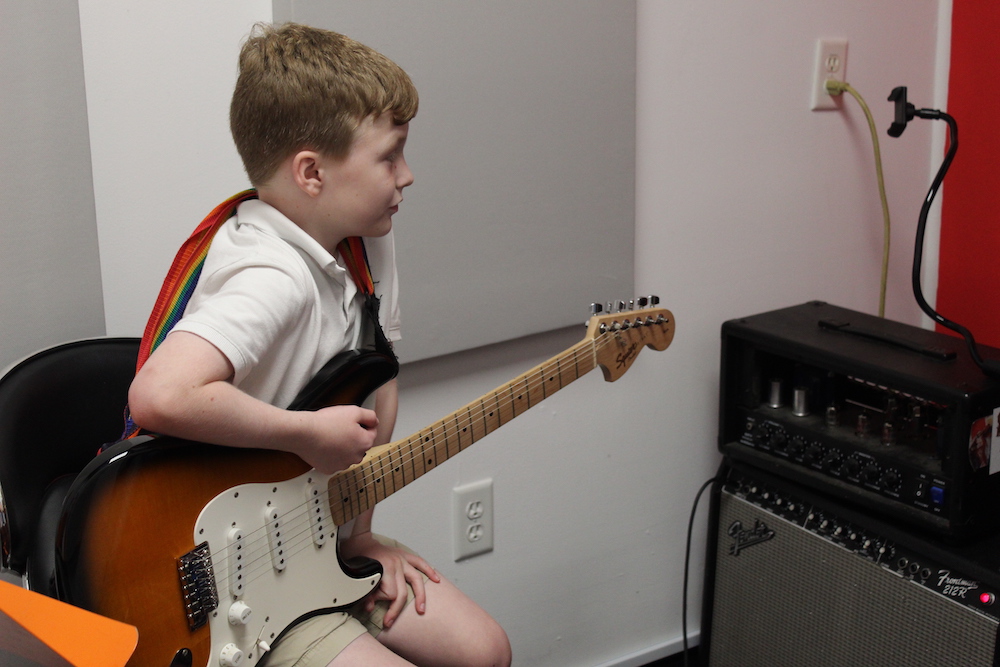 Guitar Lessons for all ages at The Music Box